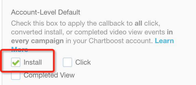 Chartboost-Callback配置